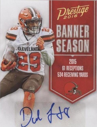 2016 Panini Prestige Duke Johnson #16