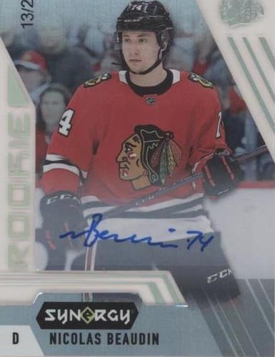 2020-21 Upper Deck Synergy - Nicolas Beaudin #117