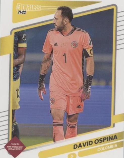 2021-22 Panini Donruss Road to Qatar David Ospina #31