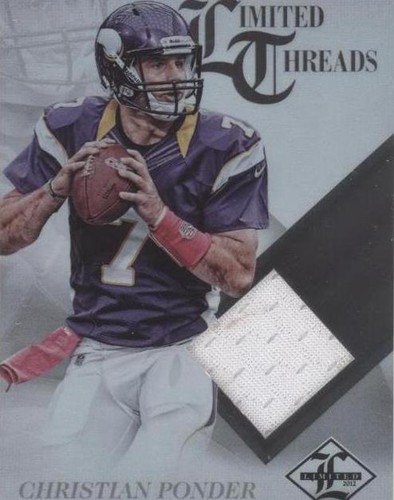 2012 Limited Christian Ponder #64