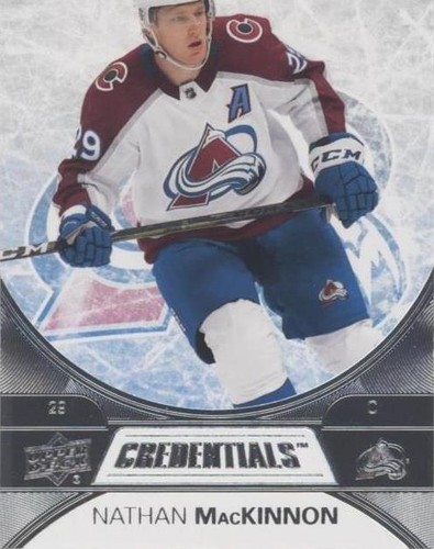 2021-22 Upper Deck Credentials - Nathan MacKinnon #4