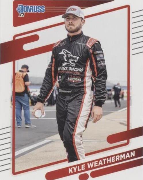 2022 Panini Donruss NASCAR - Kyle Weatherman #107