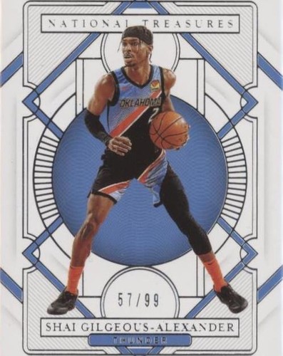 2022 National Treasures Shai Gilgeous-Alexander /99 PSA Auth