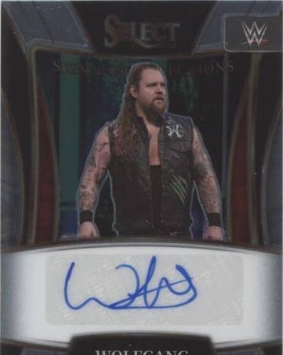 2022 Panini Select WWE - Wolfgang #SN-WFG