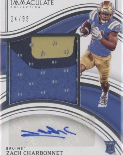 2023 Panini Immaculate Collection Collegiate Zach Charbonnet #28