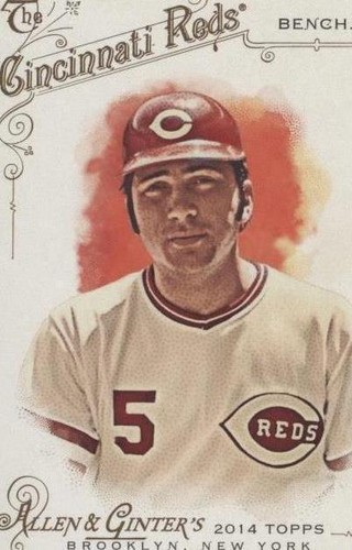 2014 Topps Allen & Ginter's - Johnny Bench #215