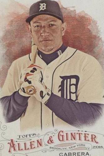 2016 Topps Allen & Ginter - Miguel Cabrera #61
