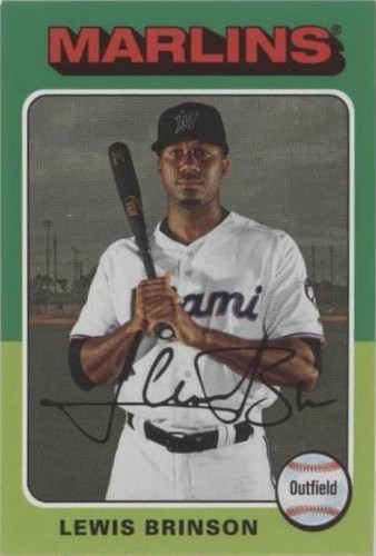 2019 Topps Archives - Lewis Brinson #75M-45