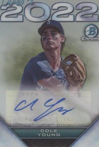 2022 Bowman Draft - Cole Young #C22A-CY
