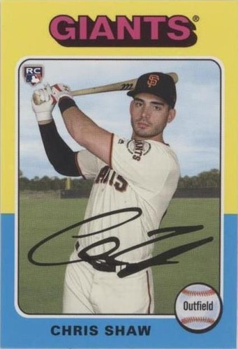 2019 Topps Archives - Chris Shaw #75M-7