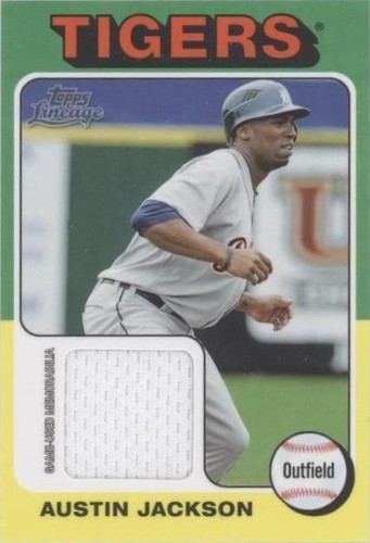 2011 Topps Lineage - Austin Jackson #75R-AJ