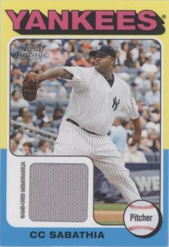 2011 Topps Lineage - C.C. Sabathia #75R-CCS