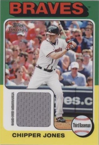 2011 Topps Lineage - Chipper Jones #75R-CJ