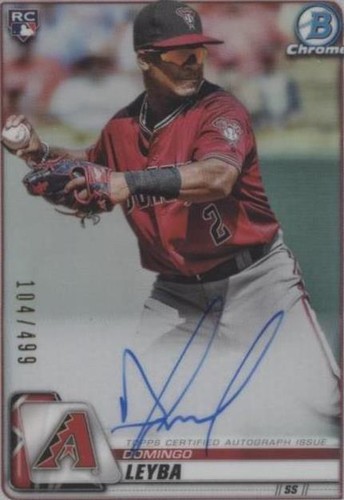 2020 Bowman Chrome - Domingo Leyba #CRA-DL