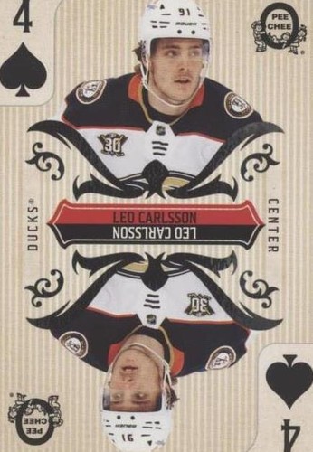 2024-25 O-Pee-Chee - Leo Carlsson #4-SPADES