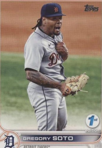 2022 Topps Series 1 1st Edition - Gregory Soto #17