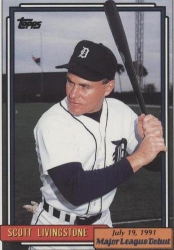 1991-92 Topps Major League Debut 1991 - Scott Livingstone #111