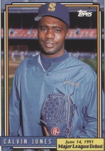 1991-92 Topps Major League Debut 1991 - Calvin Jones #92