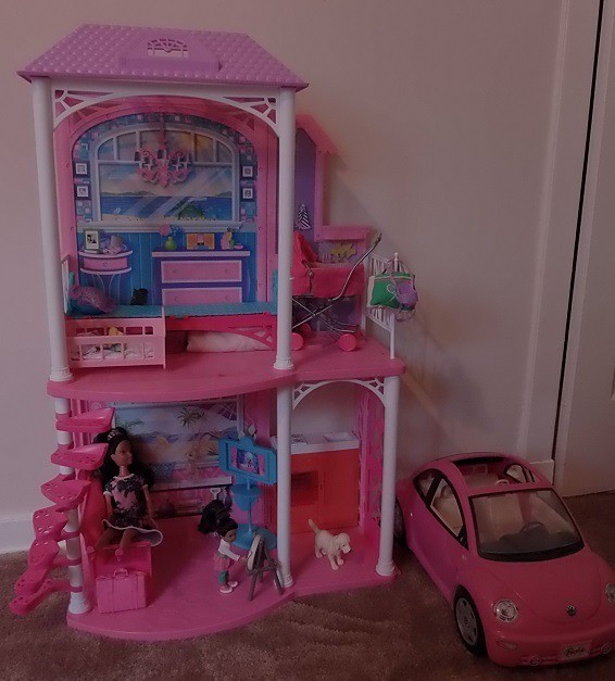 Barbie houses bundle. California dream house and 2 storey beach house