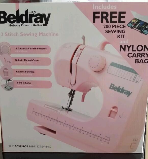 Beldray sewing machine in pink | in Clacton-on-Sea, Essex | Gumtree