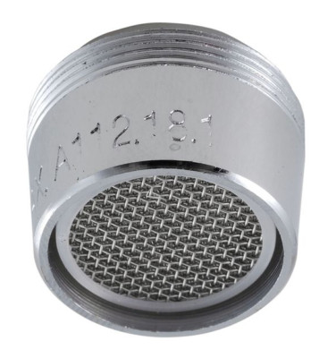 LDR Sink Faucet Chrome Aerator F20 Dual Threaded  15/16 in. x 27  Male-to Female
