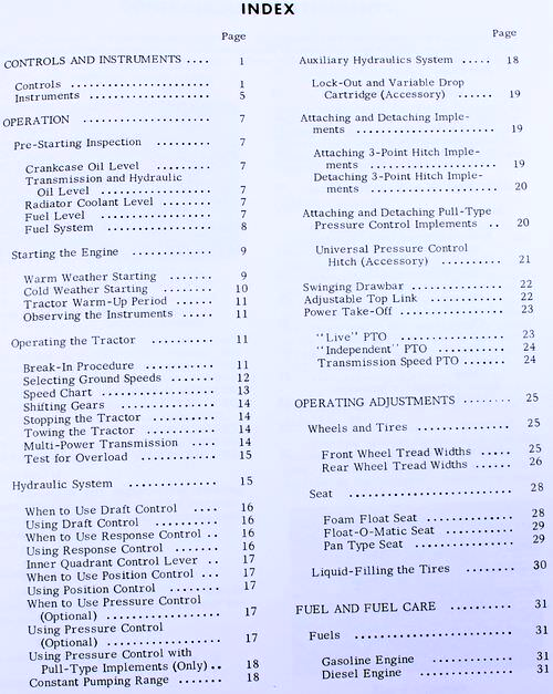 Massey Ferguson 135 Tractor Factory Service Parts Operators Manual Shop Oh Set