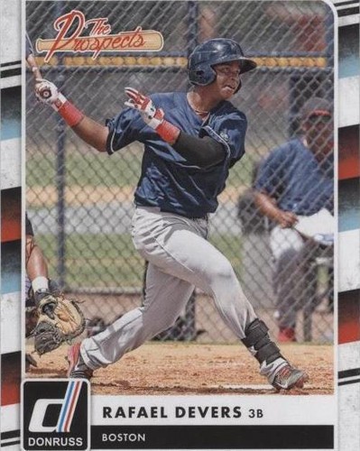 2016 Panini Donruss - Rafael Devers #TP8