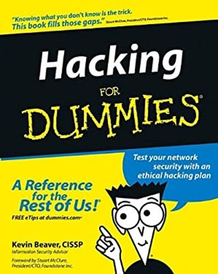Hacking for Dummies  Paperback Kevin, McClure, Stuart Beaver