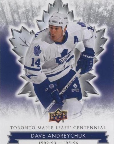 2017 Upper Deck Toronto Maple Leafs Centennial - Dave Andreychuk #91
