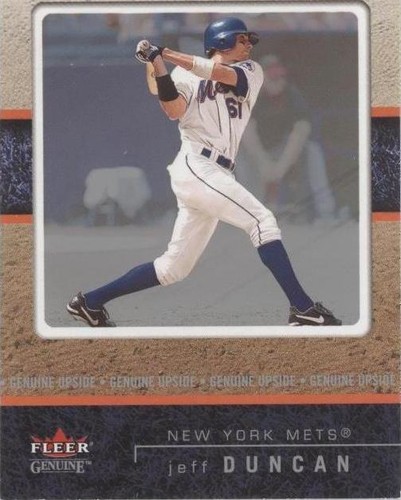 2003 Fleer Genuine - Jeff Duncan #142