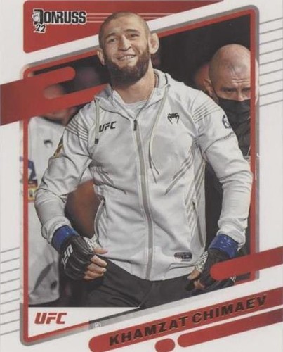 Khamzat Chimaev 2022 Donruss UFC #14 Allstars Training