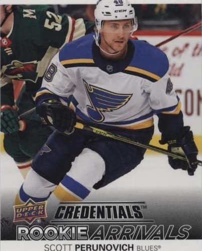 2021-22 Upper Deck Credentials - Scott Perunovich #RA-14