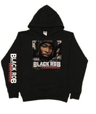 The Black Rob Report Hoodie - New - S-4XL - Hip Hop - FAST SHIPPING!!!