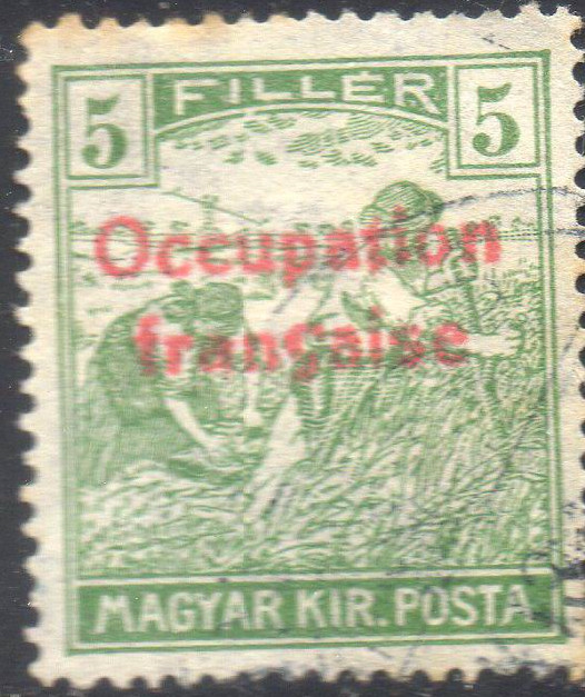 France !  Timbres Anciens Occupation De Arad Depuis 1919 