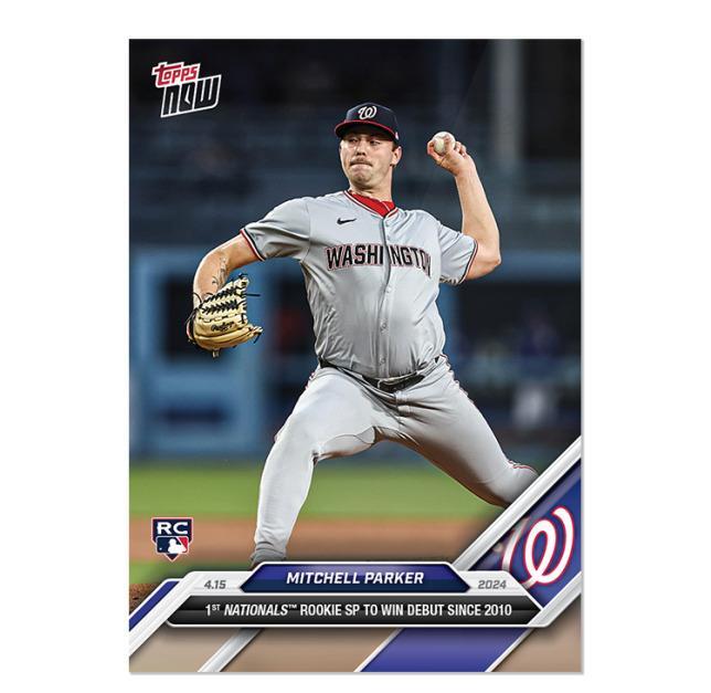 2024 Topps Now - Mitchell Parker #81