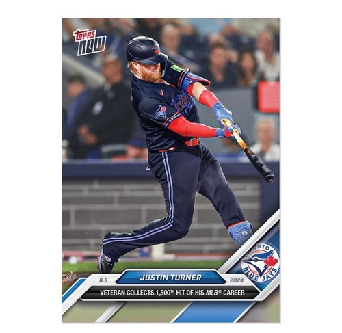 Justin Turner 1st Walk-Off HR 2025 MLB Topps NOW Card 510