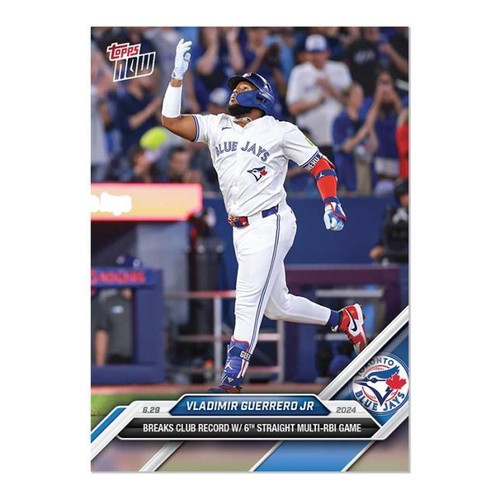 2024 Topps Now Off Season Vladimir Guerrero Jr MLB The Show 2024 Topps Now Off Season Vladimir Guerrero Jr MLB The Show