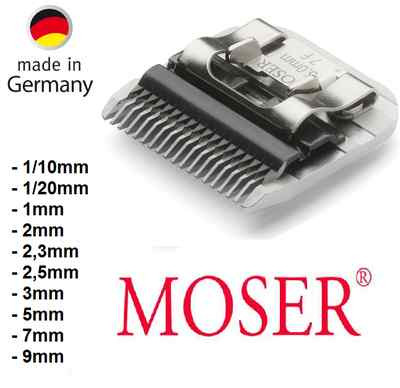 Moser Ersatz-Schneidkopf Für Rasenmäher – 46 Mm Verchromt, Perfekt Für Clam Shell 1400/10 W