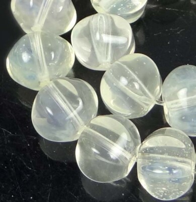 10mm Pineapple Quartz Melon Pumpkin Rondelle Beads (24 pcs)