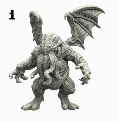 Star Spawn - 28mm/32mm miniature for Lovecraftian RPGs (CoC, D&D, Pathfinder)
