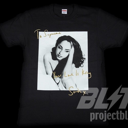 Supreme SS17 Sade Tee 黒 (Supremeステッカー付き) SS17 SUPREME SADE TEE T-SHIRT BLACK SIZE M MEDIUM 2017 | eBay
