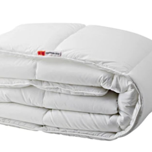 IKEA Grusblad Duvet and Hampdan pillow in Clapham Junction, London