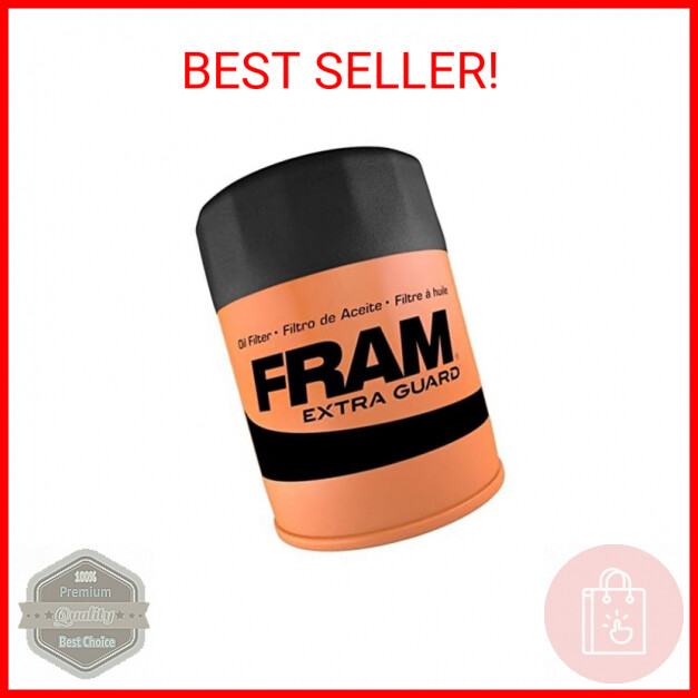 FRAM Extra Guard PH4386, 10K Mile Change Interval Spin-On Oil Filter