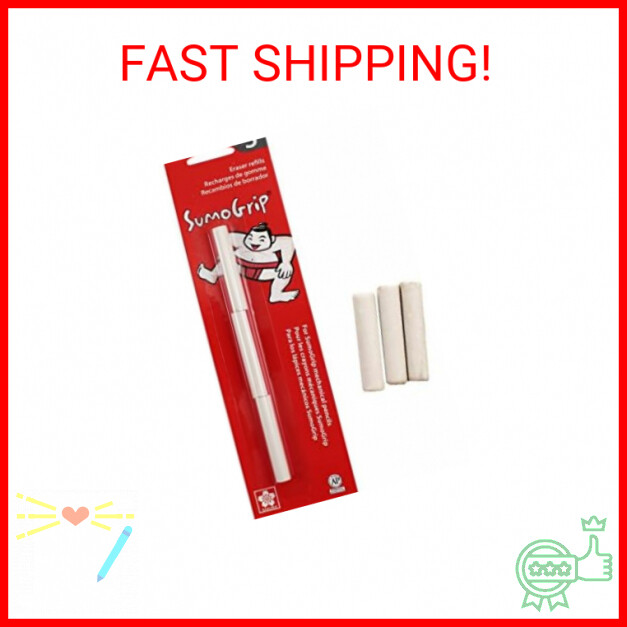 Sakura SumoGrip Mechanical Pencil Eraser Refill Eraser Refills for 0 Pricetronic
