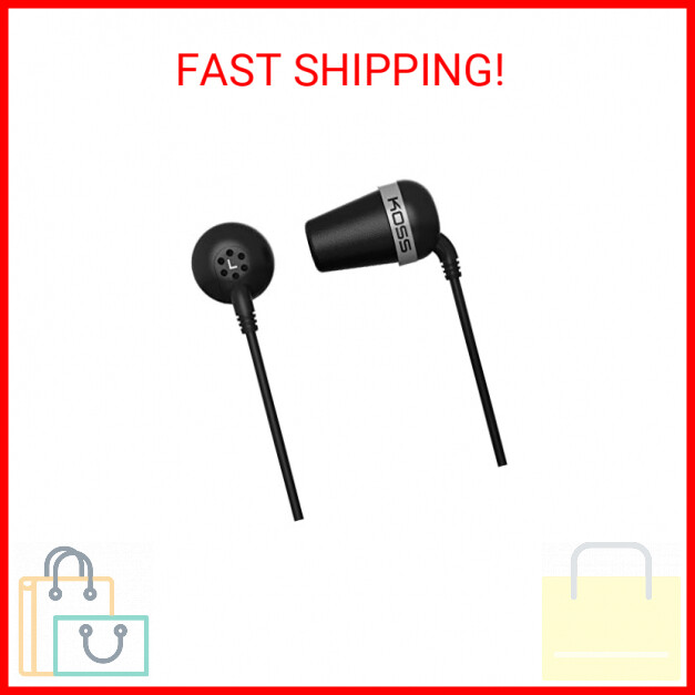 Koss 'The Plug' In-Ear Headphones (Black)