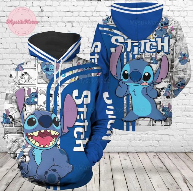 Lilo And Stitch 3D HOODIE HALLOWEEN GIFT CHRSTMAS GIFT BEST PRICE OVER PRINT