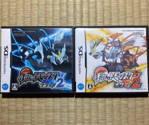 Pokemon Black 2 White 2 Set of 2 BW2 Nintendo DS pocket monster | eBay