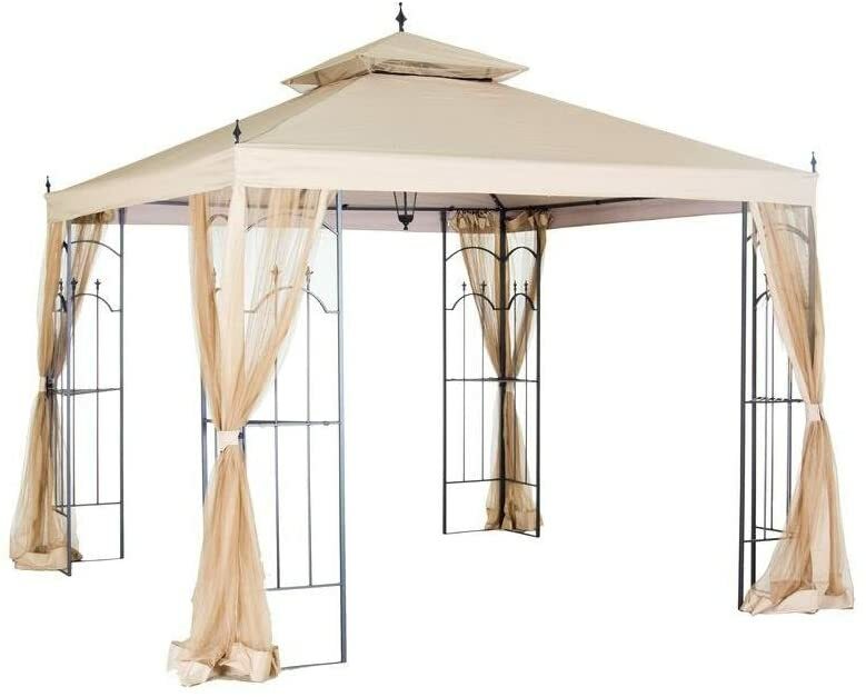 Hampton Bay 10x10 Gazebo Replacement Canopy Arrow Gazebo Replacement