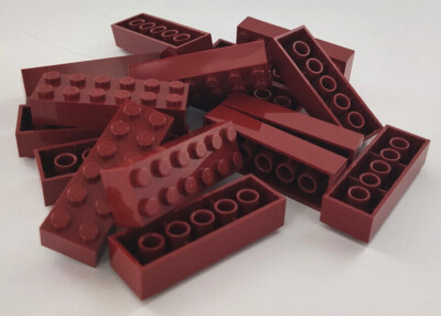 Lego Stein 2x6 verschiedene Farben, 10 Stück, 2456