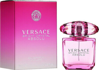 Bright Crystal Absolu by Versace for Women EDP 1.0 FL OZ/30 ML Natural Spray New
